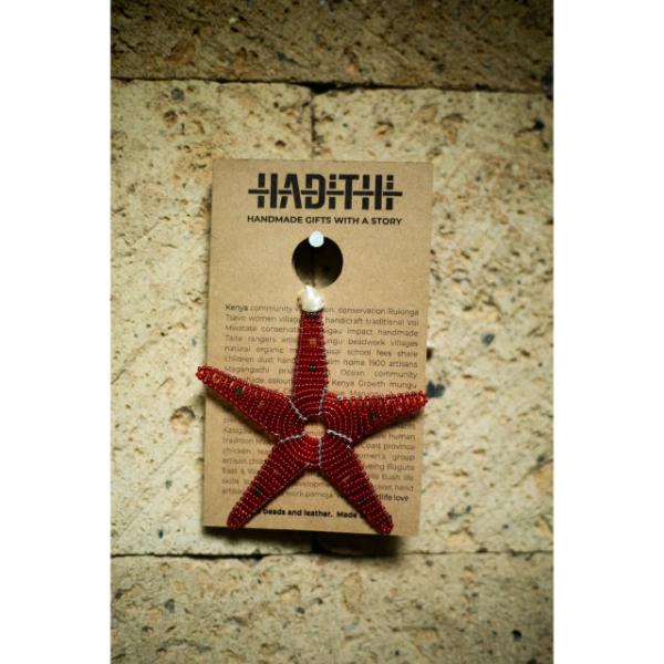 Beaded Christmas Star