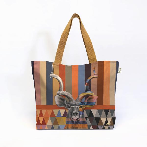 Kudu - Shades of Africa Canvas Bag 30SACB14 - Image 2