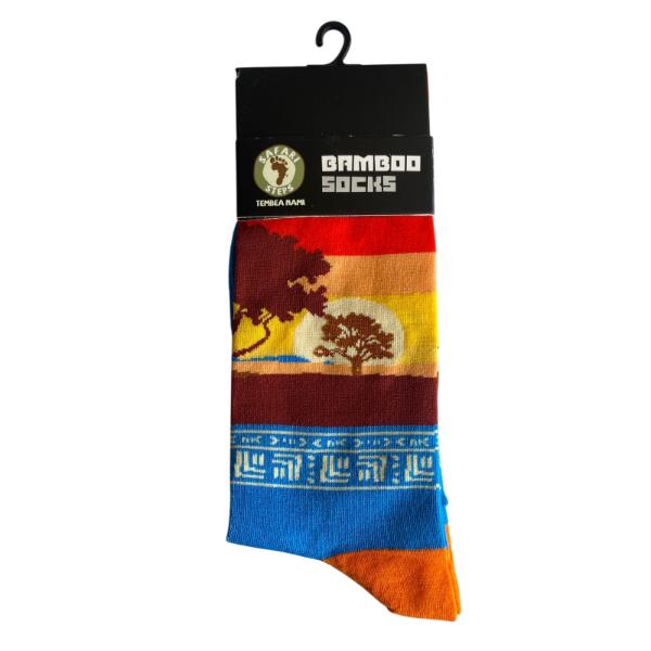 African Sunset Socks
