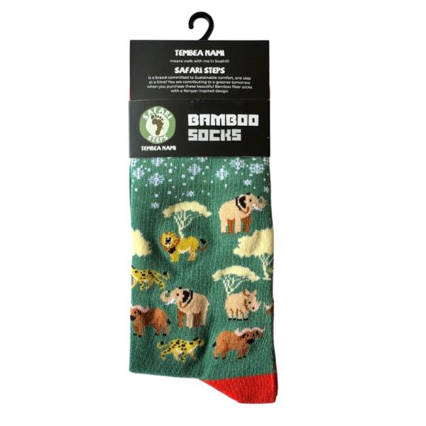 Big Five Animal Socks