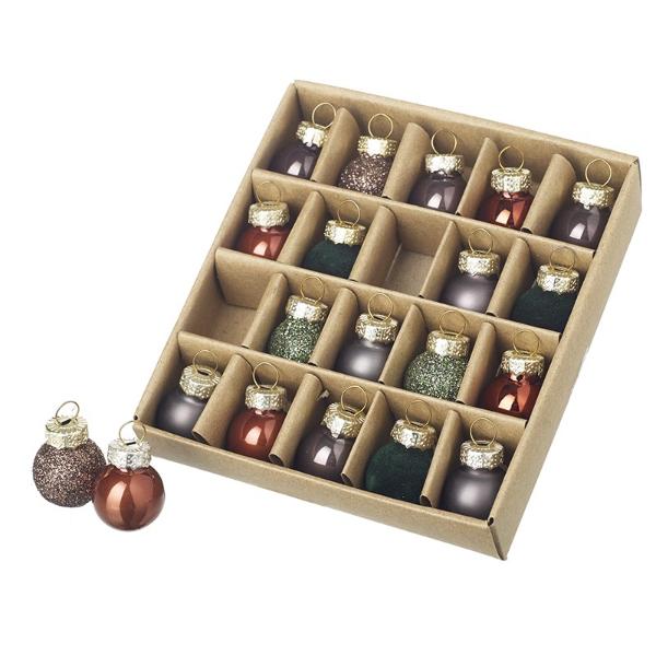 Amber Green Grey Glass Decs Set JNJ360B