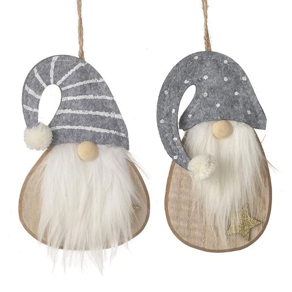 Gonks In Grey Hats With White Beards Mix TPP919