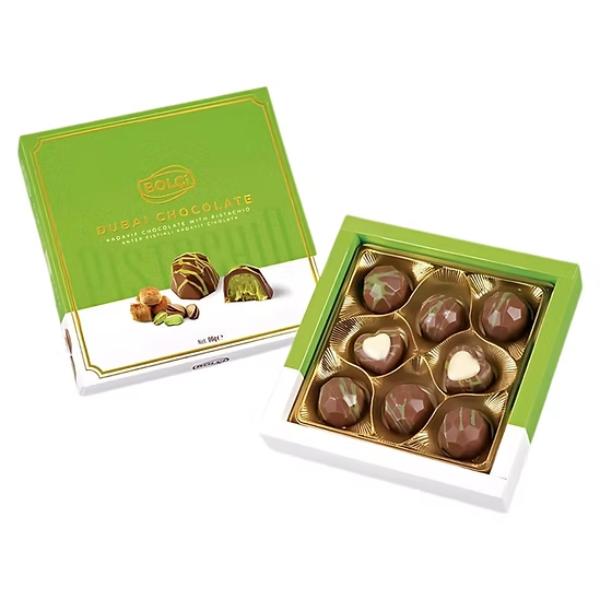 Bolci Dubai Choc Pistachio Kadayif Filled Milk Choc/96g