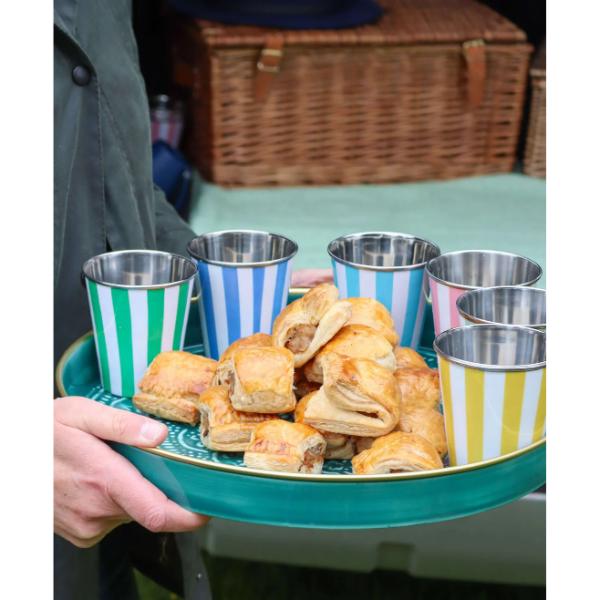 Stripe Tumblers (Set of 6) Mixed