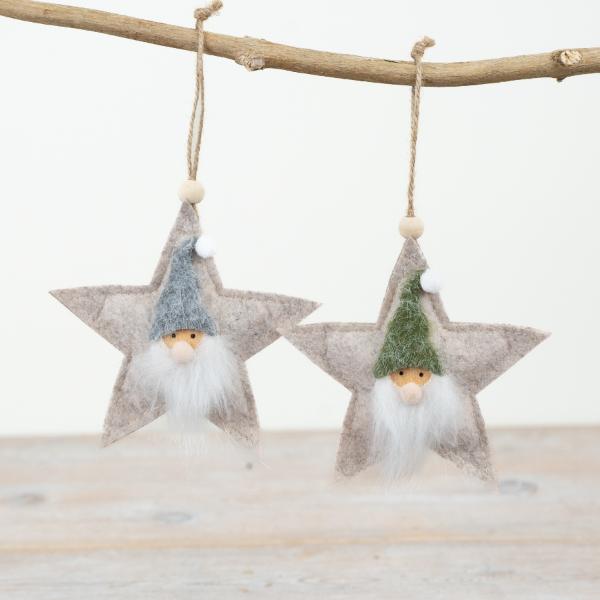 Felt Star Gonk Hangers - Assorted