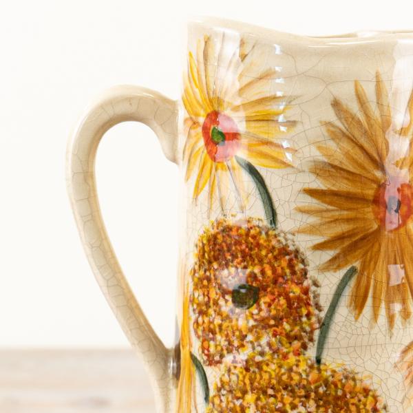 Sunflower Jug, 27.5cm - Image 2