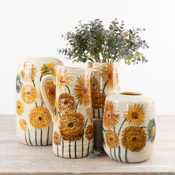 Sunflower Jug, 27.5cm - Image 4