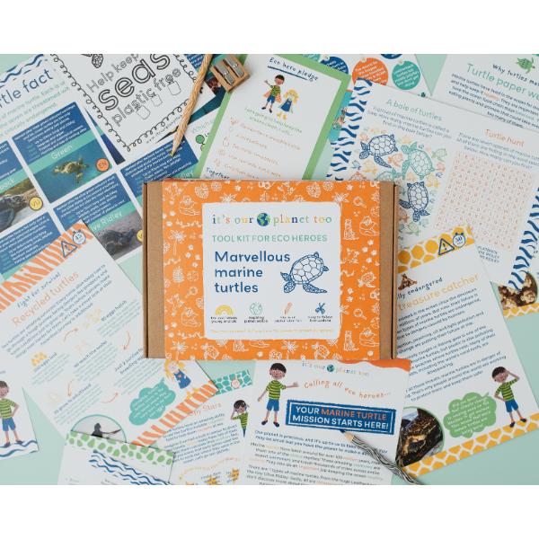 Marvellous Marine Turtle Eco Activity Kit & Sustainable Fun