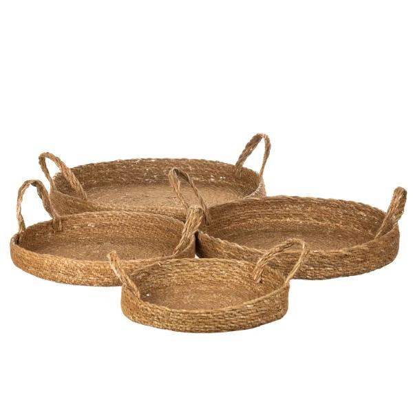 Bulrush Set Of Four Trays