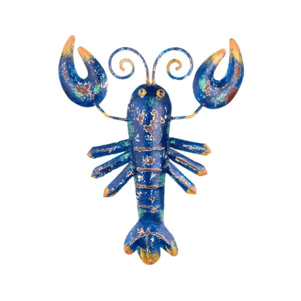 Dark Blue Lobster Wall Art