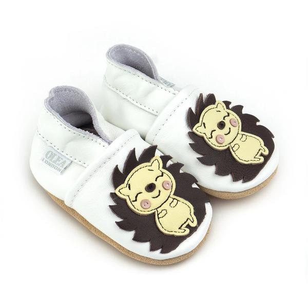 Soft Leather Baby Shoes Hedgehog