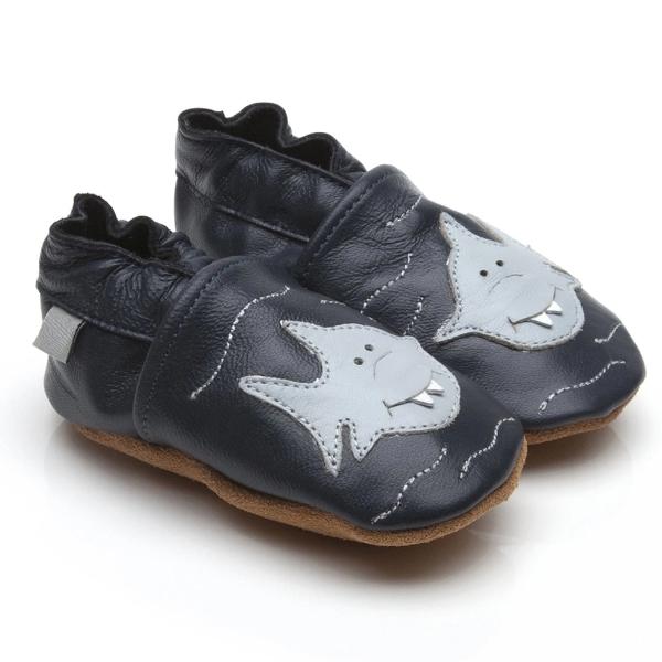 Soft Leather Baby Shoes Shark