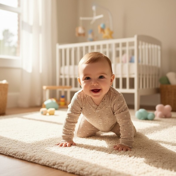 Floral Print Baby Jumpsuit