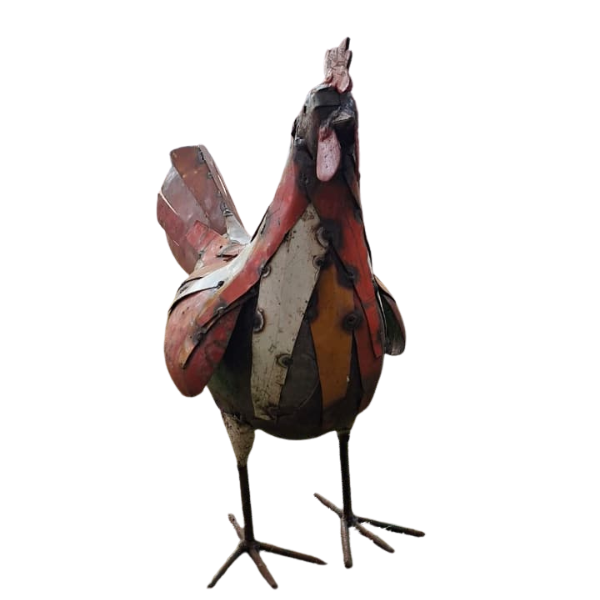 Metal chicken- big