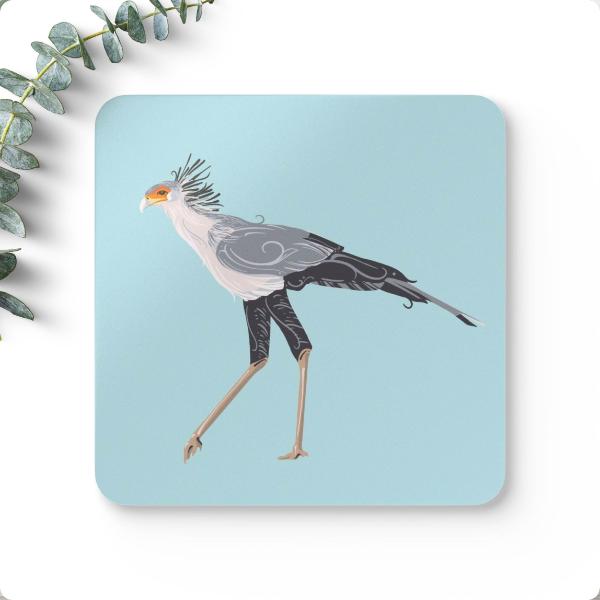 Coaster Secretarybird