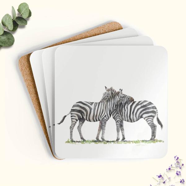 Zebra Friends - Coaster - Image 2