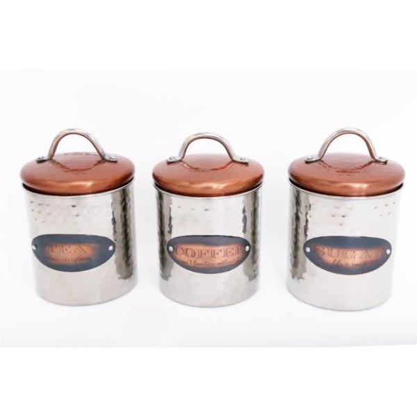 Copper Lid Storage Tin 9.5X12 Cm