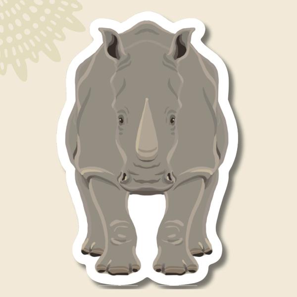 EA Rhino Sticker