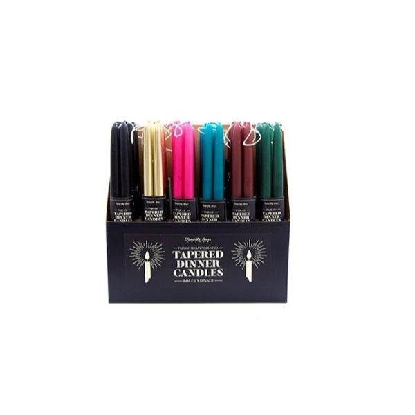 Taper Dinner Candles Set Of 2