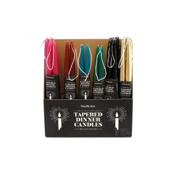 Taper Dinner Candles Set Of 2 - Image 3