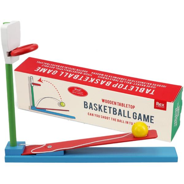 Wooden tabletop basketball game, 26cm - Image 2