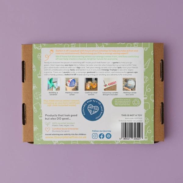 Switch It Off Eco Activity Kit & Sustainable Fun - Image 2