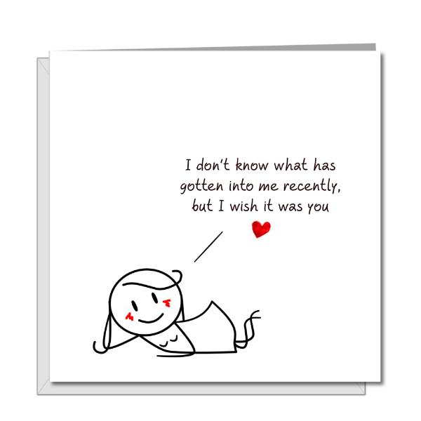 Naughty Valentine- Greeting Card V0101