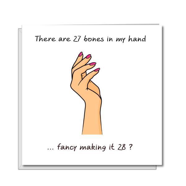 27 Bones- Greeting Card V0079