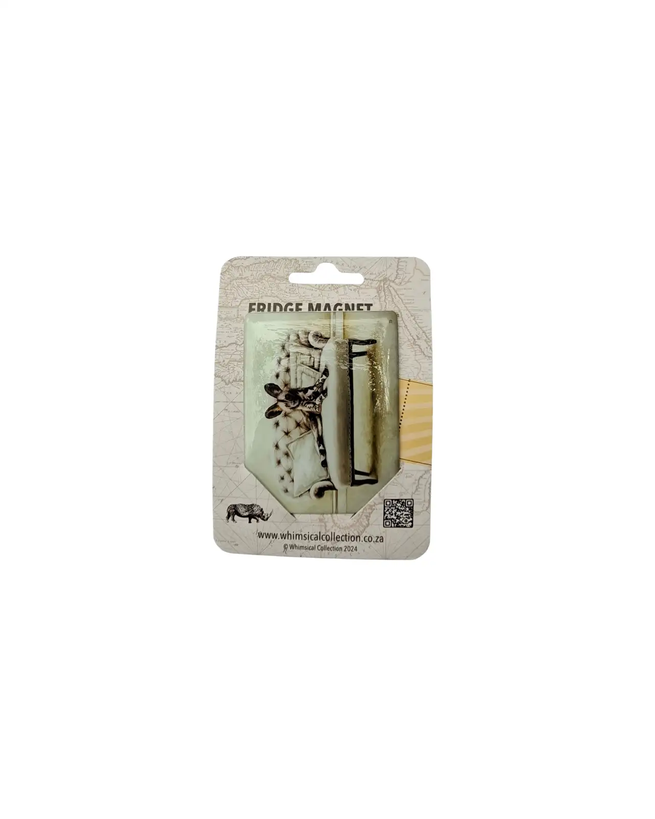 Wildlife at Leisure Fridge Magnet (6x8)