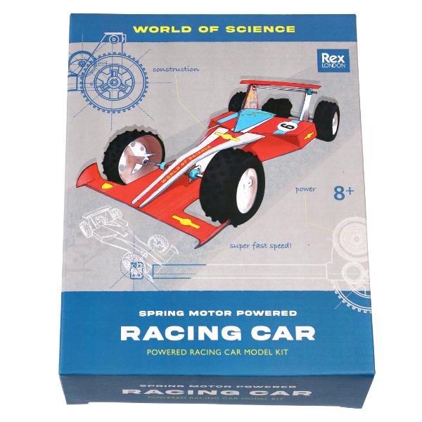 Make Your Own Spring Motor-Powered Racing Car - Image 3