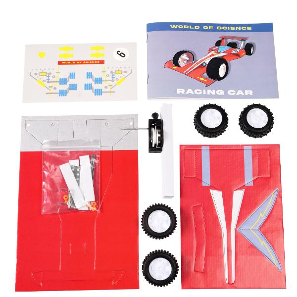 Make Your Own Spring Motor-Powered Racing Car - Image 4