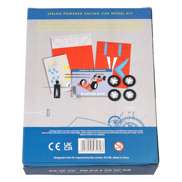 Make Your Own Spring Motor-Powered Racing Car - Image 5
