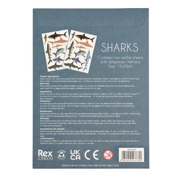 Temporary Tattoos - Shark - Image 4