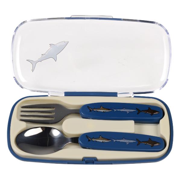 Children'S Cutlery Set - Sharks - Image 2