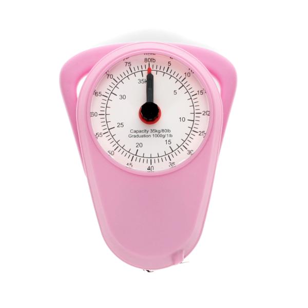 Travel Scales With Tape Measure - Pink - Image 2