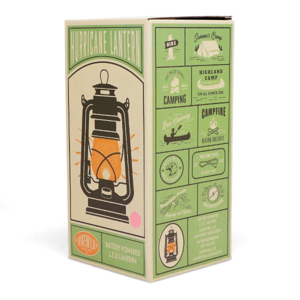 Led Hurricane Lantern - Pink - Image 3